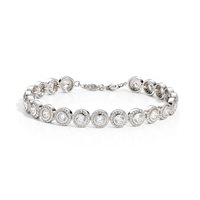 Bracciale Amen Donna Diamonds in Argento BRTNTOBBBZ16